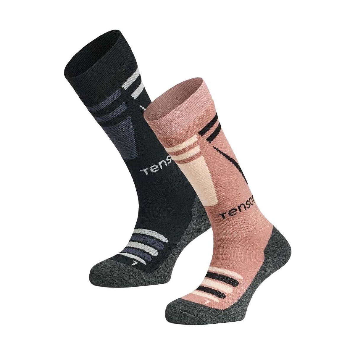 Tenson Core Ski Sock 2-Pack Unisex pink (336) 43/45 465017866-336-43