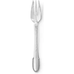 Georg Jensen Beaded Kuchengabel, Besteck, Silber