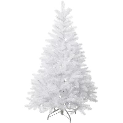 Künstlicher Weihnachtsbaum CREATIV DECO "Weihnachtsdeko, künstlicher Christbaum, Tannenbaum", weiß, H:120cm, Kunststoff, Weihnachtsbäume