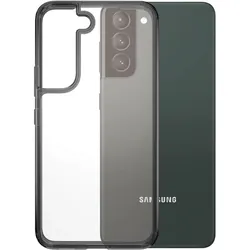 PanzerGlass Back Cover HardCase AB Galaxy S22+ 5G Transparent (Samsung Galaxy S22+), Smartphone Hülle, Schwarz, Transparent