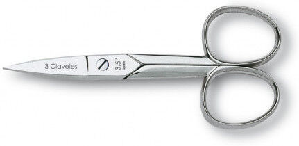 3 Claveles Gebogene Nagelschere 3,5 "9 cm