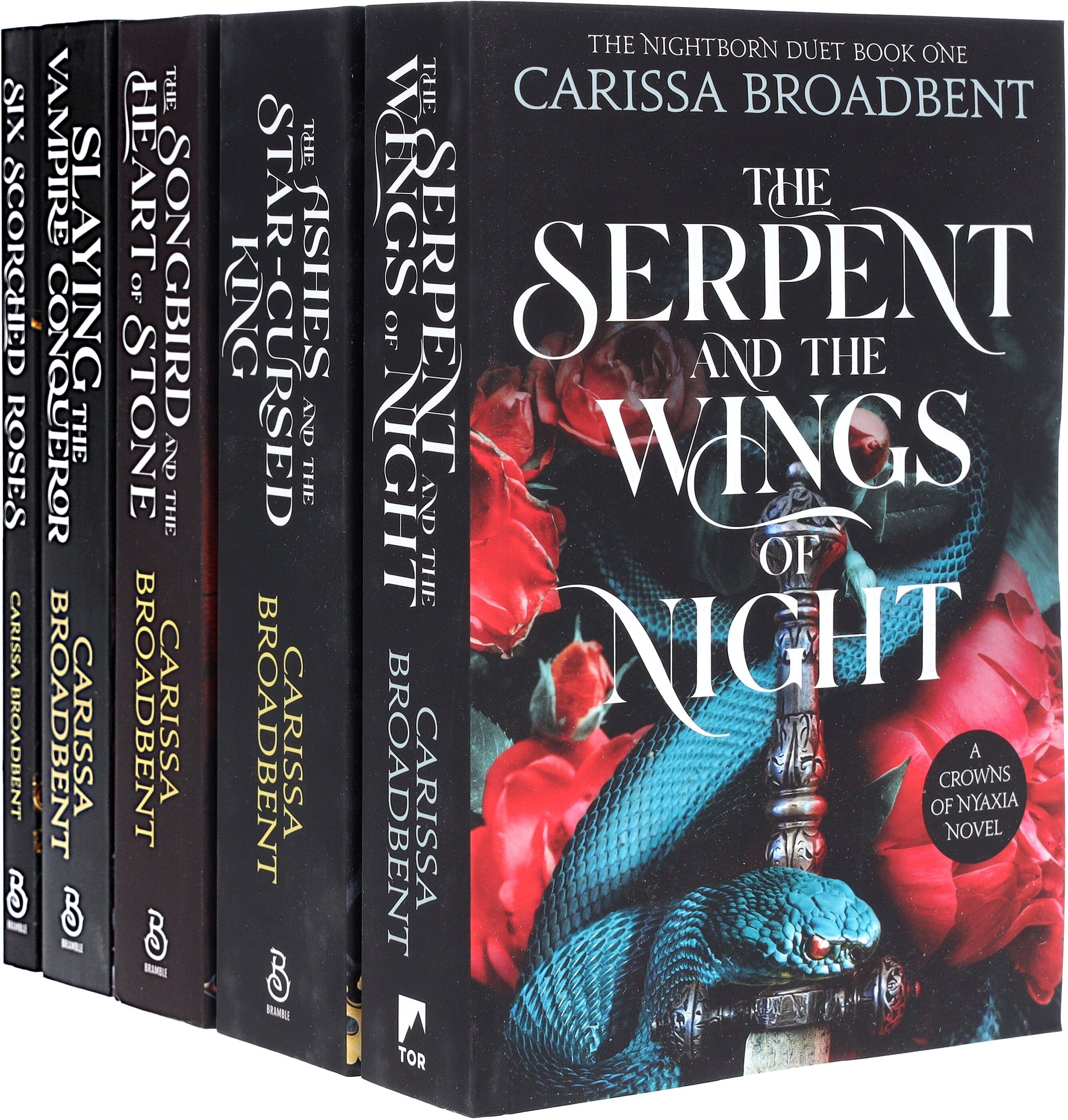 Crowns of Nyaxia Series By Carissa Broadbent 5 Books Collection Set - Fiction - Paperback Macmillan