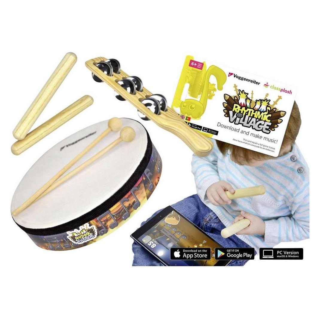 Voggenreiter Rhythmic Village PercussionSet (Deutsch, Englisch, Portugiesisch, Spanisch) (1130)