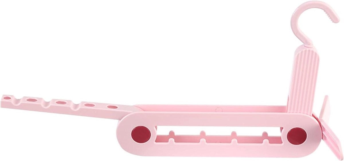 Opvouwbaar Wandrek Kleding - Roze - 49 cm uitklapbaar