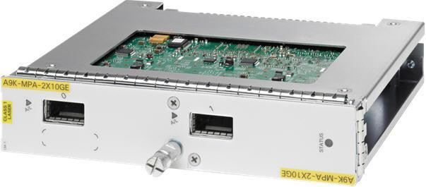 Cisco 2-poorts 10-Gigabit Ethernet modulaire poortadapter uitbreidingsmodule voor ASR 9006, 9010, 9904, 9910, 9912, 9922