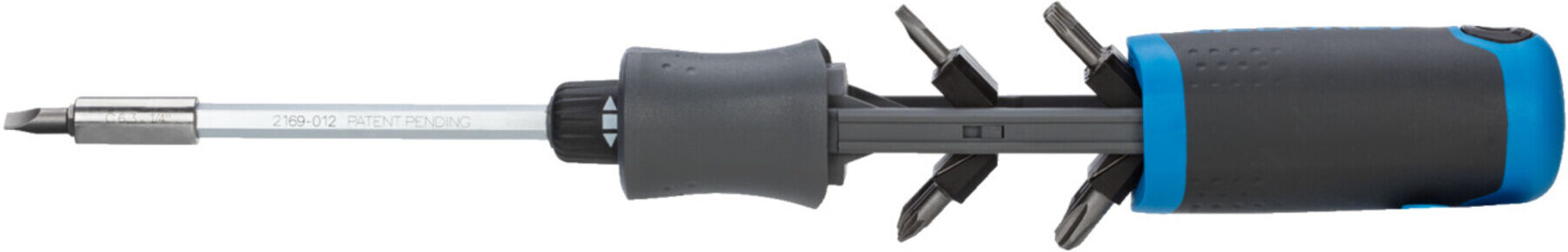 Gedore 2169-012 Magazin-Schraubendreher mit Knarrenfunktion (3031691)