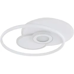 Deckenleuchte RODERICK (LBH 54,50x46x6 cm) - weiß - LBH 54,50x46x6 cm