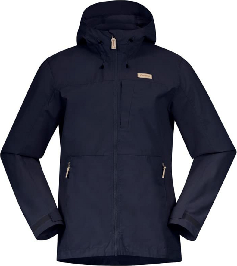 Bergans Nordmarka Leaf Light Wind Men Outdoor Jacke Navy Blue M
