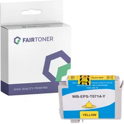 Kompatibel für Epson C13T07124011 / T0712 Druckerpatrone Cyan