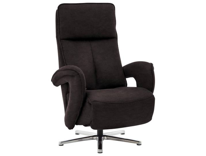 Valdera Relaxsessel, Dunkelgrau, Metall, 77x110x87 cm, Goldenes M, Fußauswahl, Lederauswahl, Stoffauswahl, Relaxfunktion, Wohnzimmer, Sessel, Relaxsessel