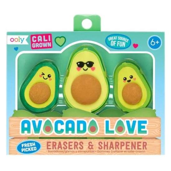 Ooly Avocado-Radierer und Spitzer (491588)