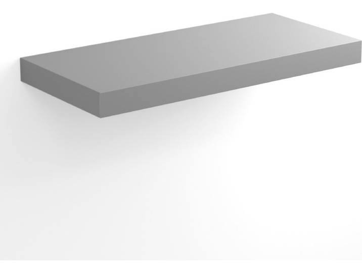 Casaria Wandplank Zwevend - 50 cm/15kg Belastbaar - Mat Grijs