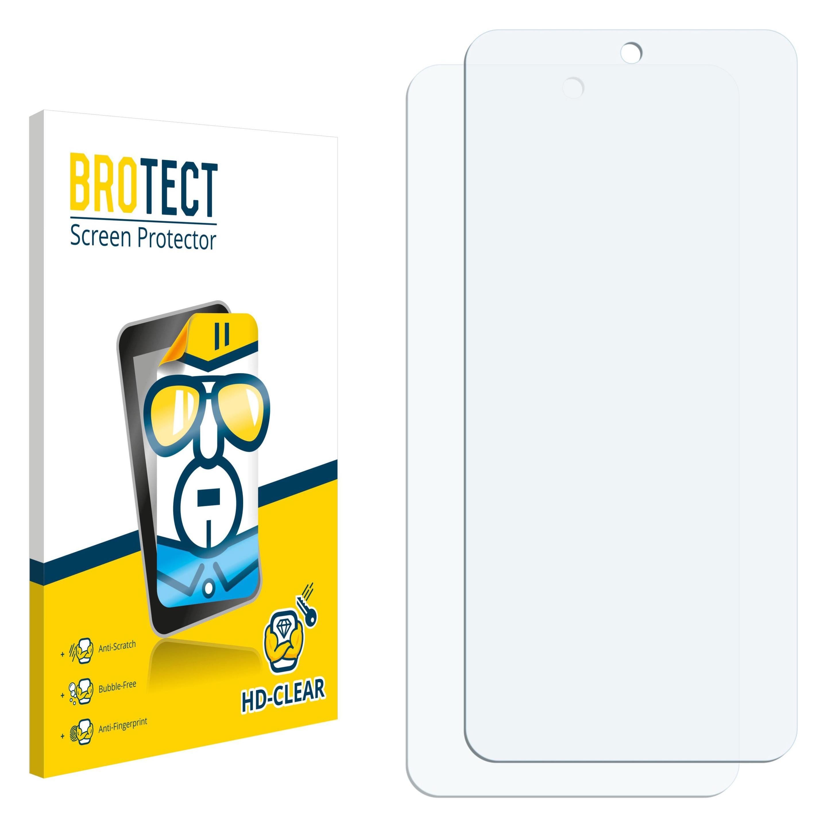 Brotect Schutzfolie für OnePlus Nord CE3 Displayschutz Displayschutzfolie Folie Klar Transparent (2 Stk., OnePlus Nord CE 3) (1849556)