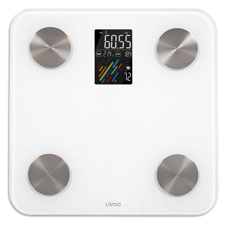 Livoo Personenwaage mit Impedanzmesser (180 kg) (3523930110467)