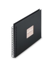 Hama Spiral-Album Fine Art 50 schwarze Seiten New Black Bürokleinmaterial (9834)