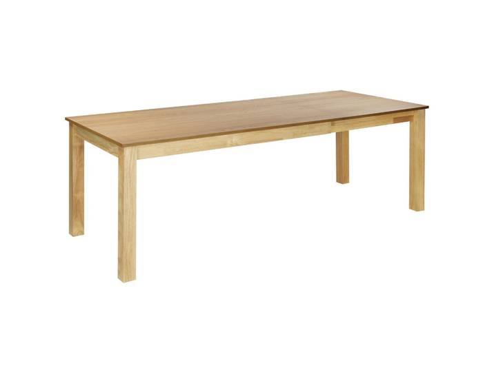 AUSZIEHBARER Esstisch 160/240/90 cm Helles Holz Madura