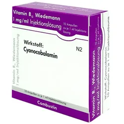 Vitamin B12 Wiedemann 1 mg/ml Injektions 10 St