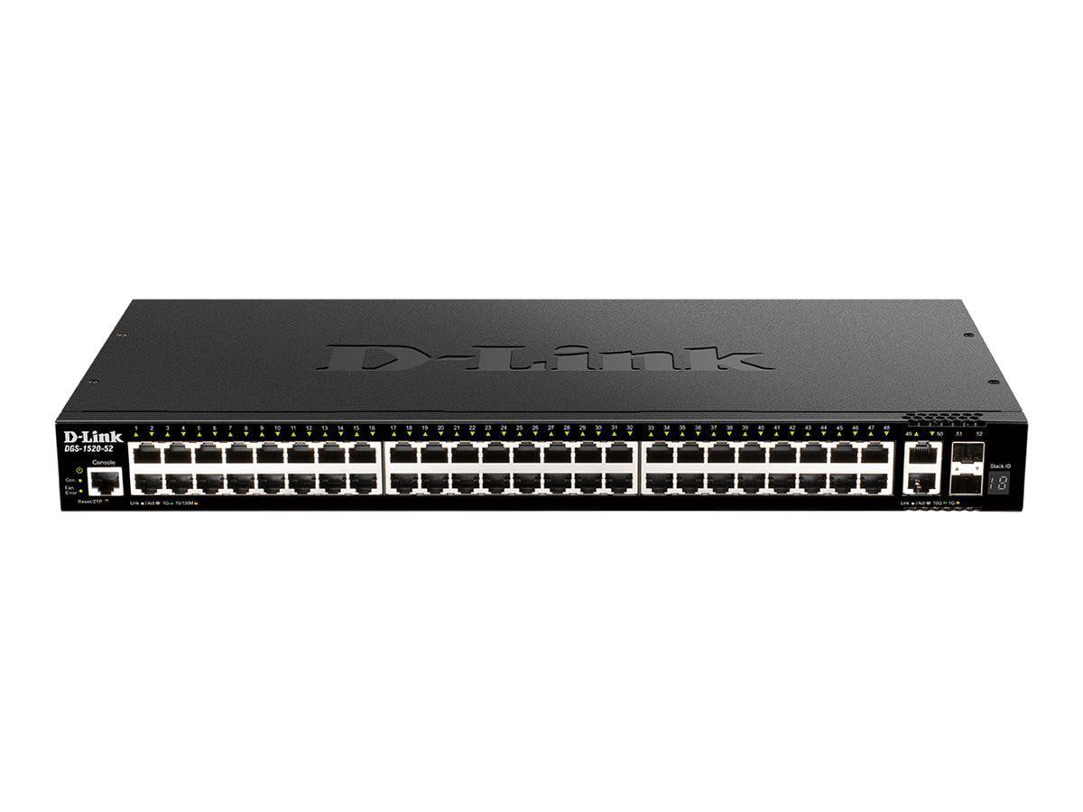 D-Link DGS-1520-52/E 50 Port Smart Managed Gigabit Switch