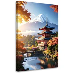 BILDER, Berg Fuji japanische Landschaft Natur