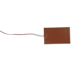 Thermo Tech Silikon Heizfolie glasfaserverstärkt, geätzte Heizbahn 48 V/AC, 48 V (Heizfolie), Elektronikzubehör + Gehäuse, Transparent