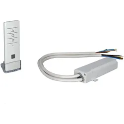 Celexon Funkfernbedienungsset (Gerätespezifische Fernbedienung, Radio Frequency (RF)), Fernbedienung, Grau