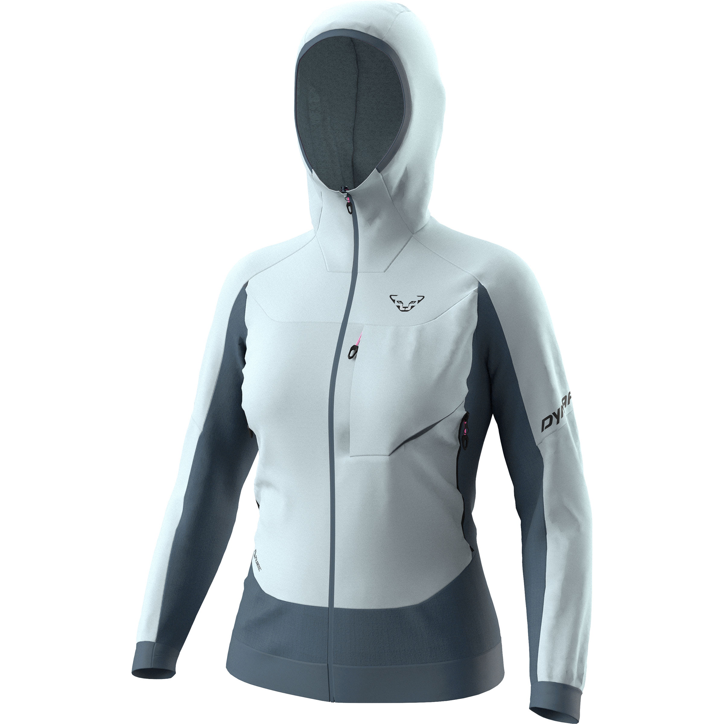 Dynafit Tigard Alpha Direct Damen Isolationsjacke grau Größe M Trekking Klein verpackbar Wasserabweisend