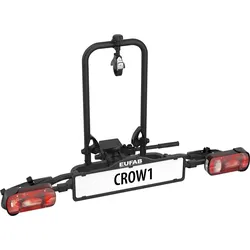 EUFAB Kupplungs-Fahrradträger Crow 1 für 1 Fahrrad, E-Bike geeignet