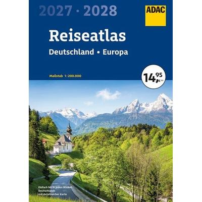 ADAC Reiseatlas 2027/2028 Deutschland 1:200.000, Europa 1:4,5 Mio., Taschenbuch von , MairDuMont, 978-3-8264-2408-3