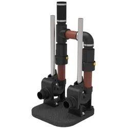 Jung Pumpen Easyfix 50 Duo JP51000 Einbauset für eine Doppelpumpanlage