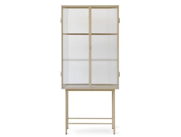 Ferm Living - Haze Vitrine, Glas / cashmere