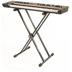Quik Lok Tastatur X-Doppelrahmen (Keyboard), Instrumentenständer + Halter, Schwarz