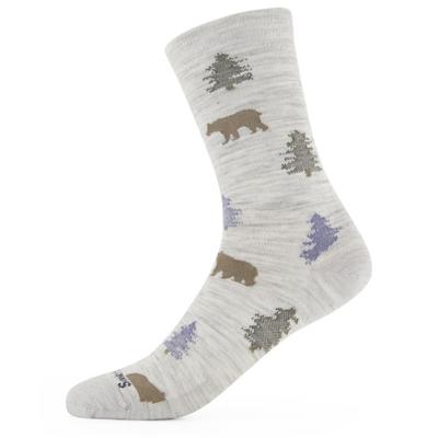 Smartwool - Everyday Through The Trees Crew - Multifunktionssocken 42-45 | EU 42-45 grau