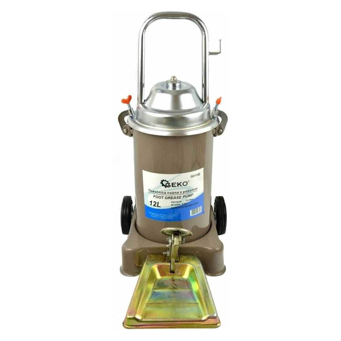 GEKO Luftpumpe für Schmierstoffe 12l, 4-8 bar (G01142)