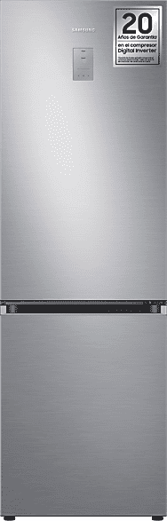 REACONDICIONADO Seminuevo Funcional Frigorífico combi - Samsung SMART AI RB34C775CS9/EF, NoFrost, 185.3cm, 344l, AllAroundCooling, MetalCooling, WiFi