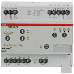 ABB FCC/S1.5.2.1 Fan Coil Controller, 2 x PWM, 0-10 V, manuelle Bedienung, REG 2CDG110235R0011