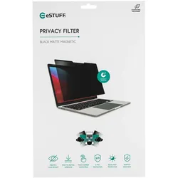 eSTUFF Magnetic Privacy Filter 15.6" (15.60", 16:9), Notebook Schutzfolie
