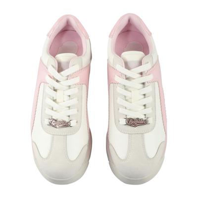 Trainingsschuh BUFFALO "Buffalo MALIBU", Damen, Gr. 36, rosa (cream, rose, weiß), Polyurethan, Schuhe