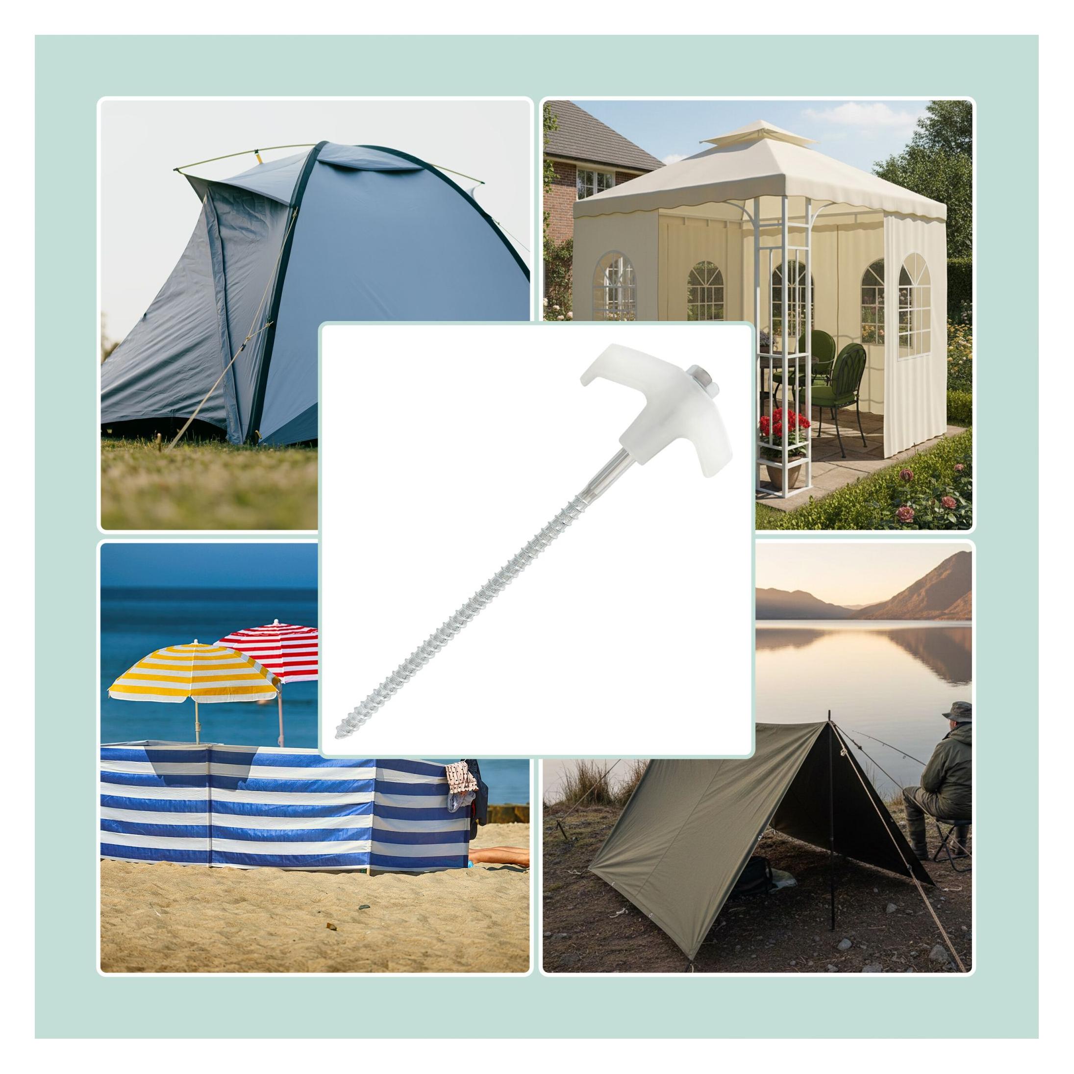 Relaxdays 20 x Schraubheringe (4052025858612)