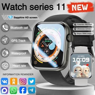 Uplift Treasures AMOLED GPS Smartwatch With NFC And Bluetooth Call silver