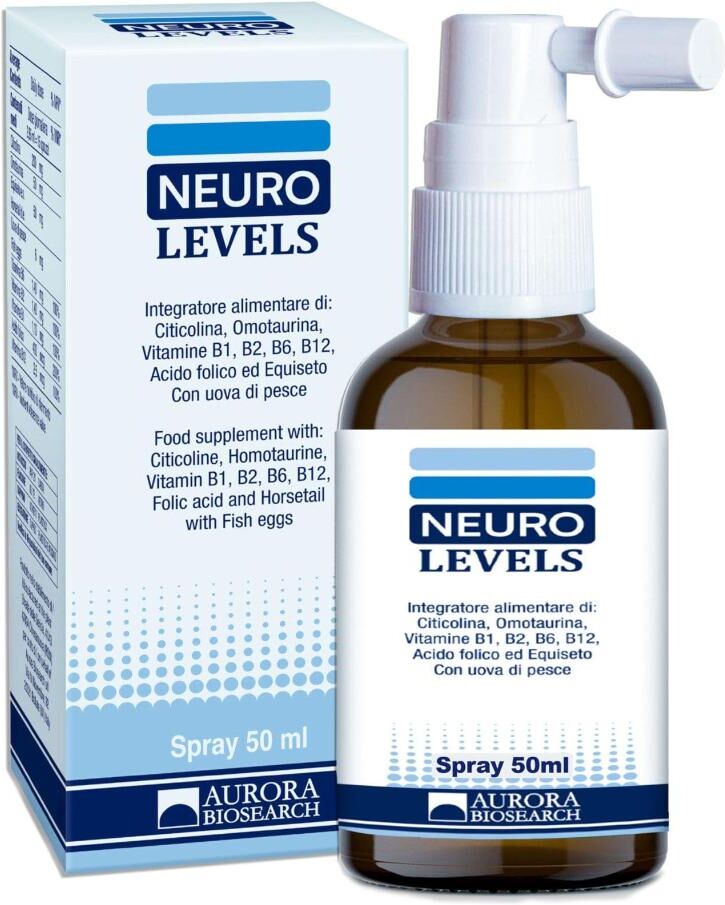 AURORA BIOSEARCH Srl NEURO LEVELS SPRAY 50ML