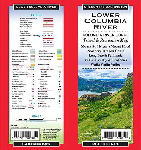 Fleuve Columbia inférieur / Sud WA / Nord OR   GM Johnson