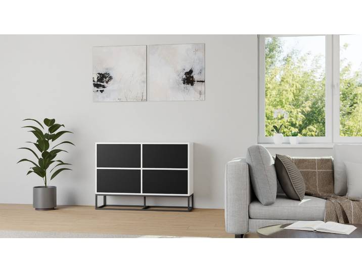 Schubladenkommode fürs Schlafzimmer – gratis Magazin MDF Beschichtet MDF Weiß matt