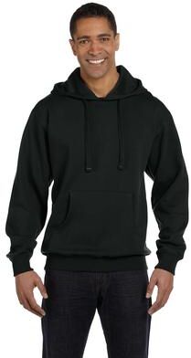 econscious EC5500 Heritage Hooded Sweatshirt in Black size XL