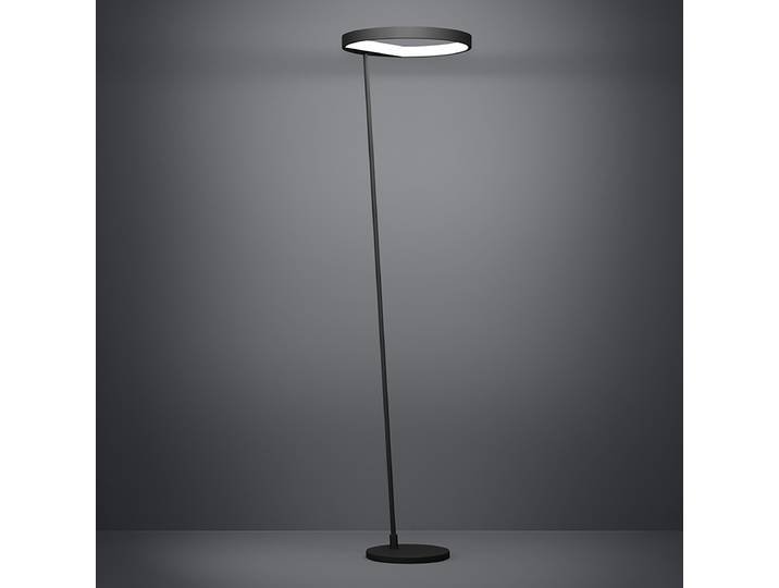 Lampadaire LED 45 x 45 x 178cm Argenté Aluminium / acier laqué Polycarbonate LED Module LED