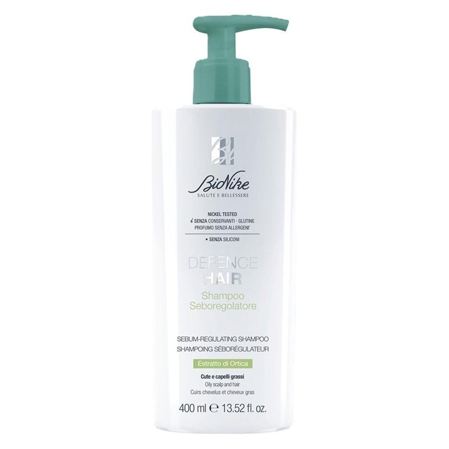 Lazartigue BioNike, Defence Hair, Hair Shampoo, Purifying & Sebum Regulating, 400 ml For Women (Flüssiges Shampoo, 400 ml) (68051609)