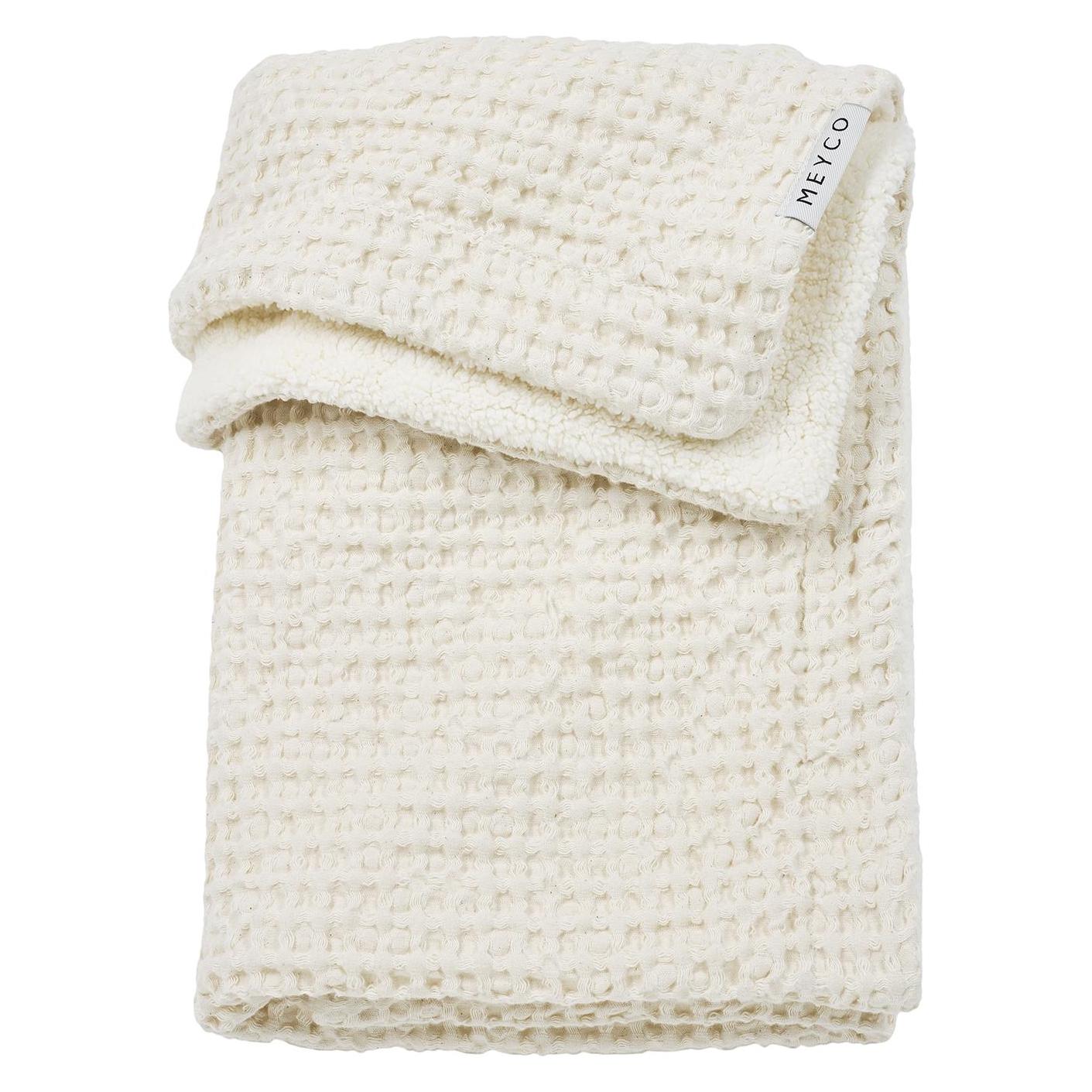 Meyco Waffel Teddy babydecke gross (150 x 100 cm) (49687523)