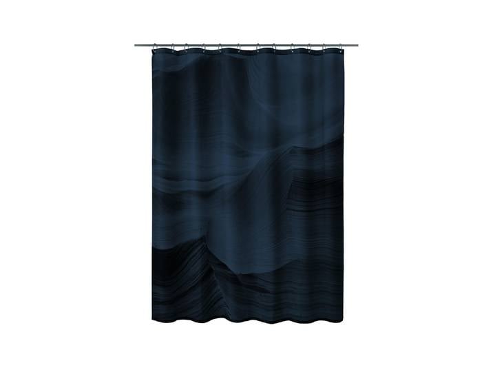 Duschvorhang KLEINE WOLKE Mystic , navy, B:180cm H:200cm, Polyester, Duschvorhänge, Duschvorhang