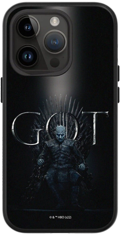 iPhone 14 Pro RhinoShield SolidSuit Håndværker Cover m. Game of Thrones - White Walkers The Night King