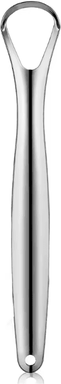 Inspire Essentials PureSteel Metal Tongue Scraper Cleaner Set opening