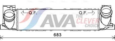 Ava Clever Choice Ladeluftkühler Bwa4464 Für Bmw